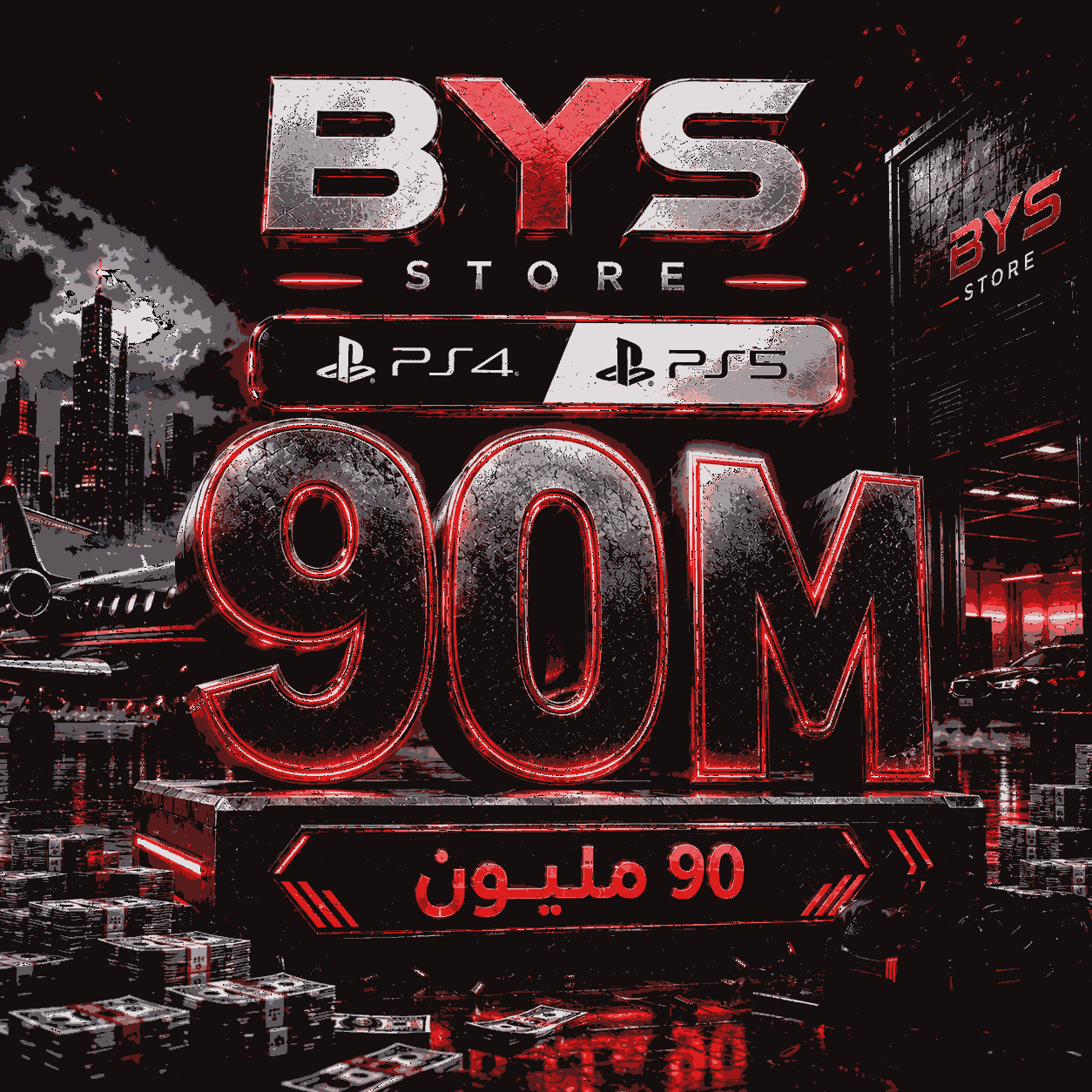 90 مليون كاش